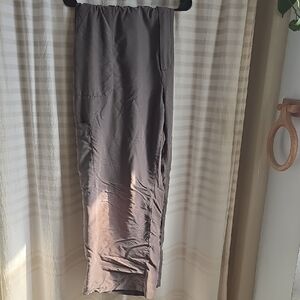 Old Navy High-Rise Wide Leg Pants in Gray
